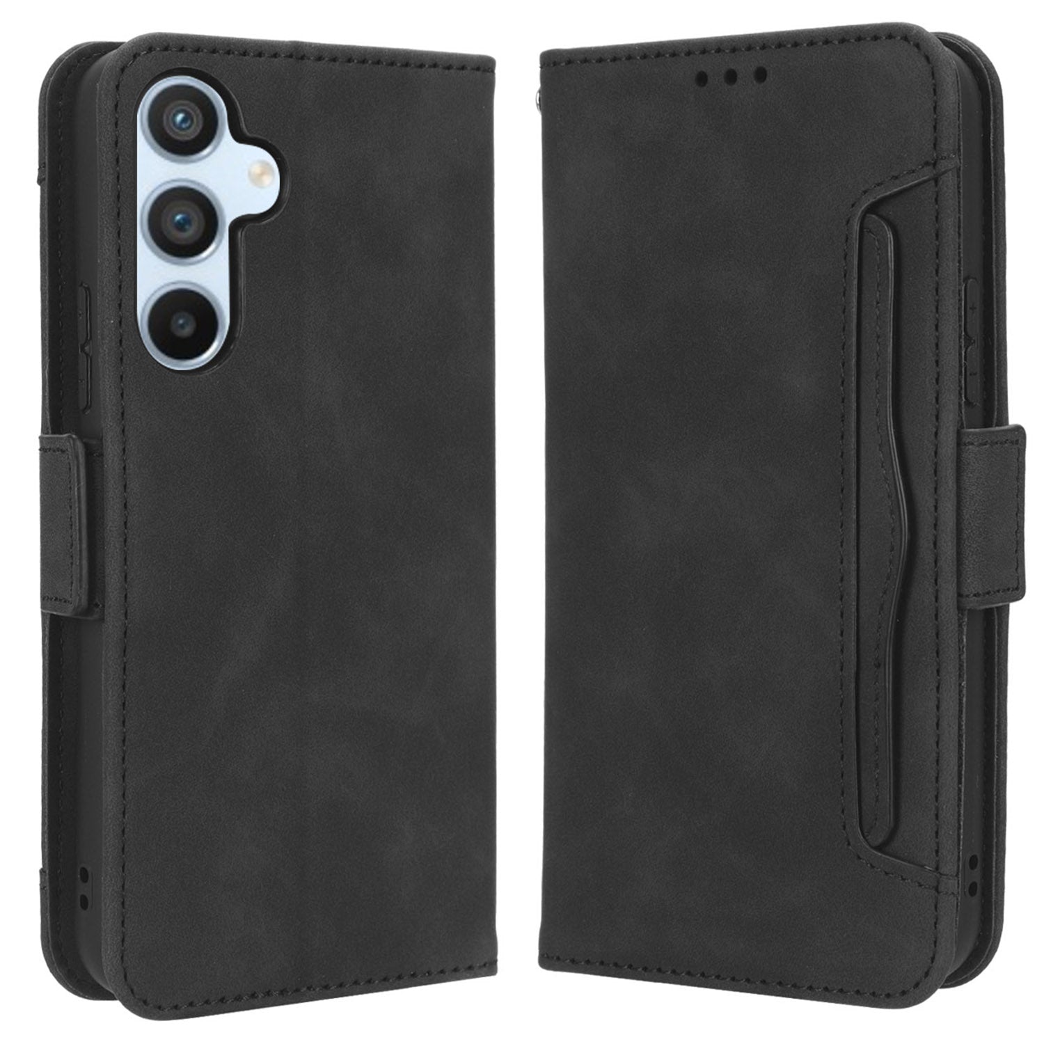 For Samsung Galaxy A54 5G Multiple Card Slots PU Leather Anti-shock Phone Case Magnetic Flip Protective Phone Cover Wallet Stand For Samsung Galaxy A54 5G Multiple Card Slots PU Leather Anti-shock Phone Case Magnetic Flip Protective Phone Cover Wallet Stand